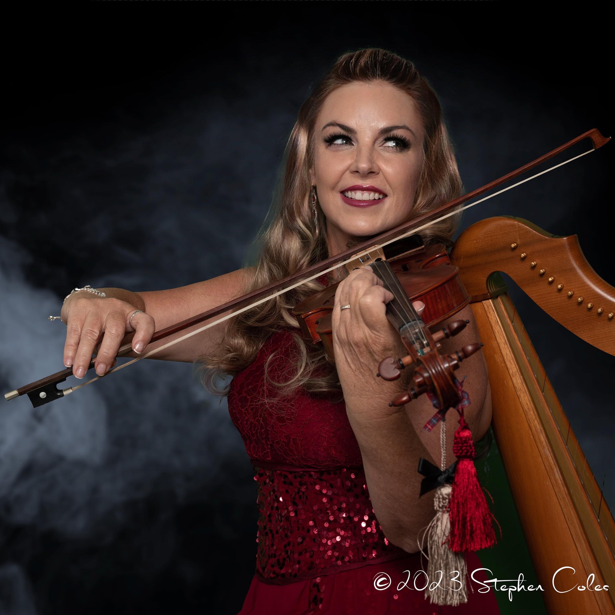 Melinda Coles – Violin, Cello and Harp